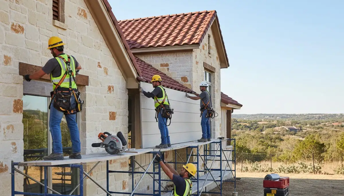San Antonio, TX siding contractor for home exterior installation and repair
