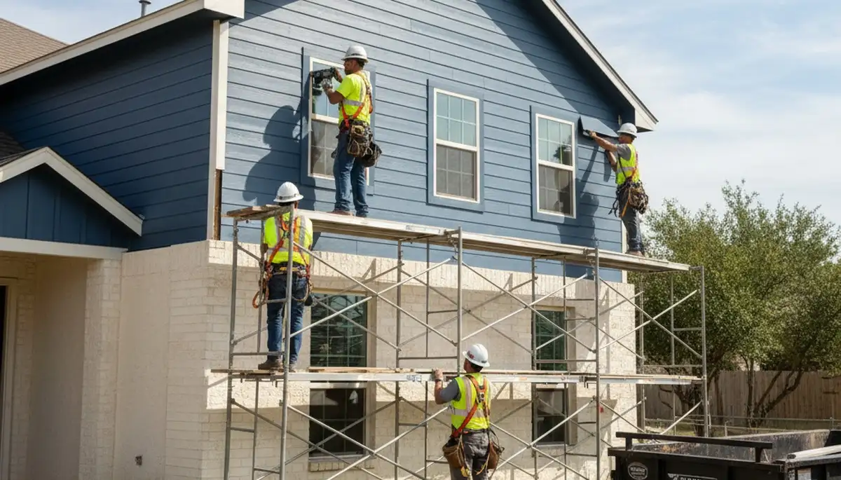 Siding installation service in San Antonio, TX for local homes and exterior remodeling