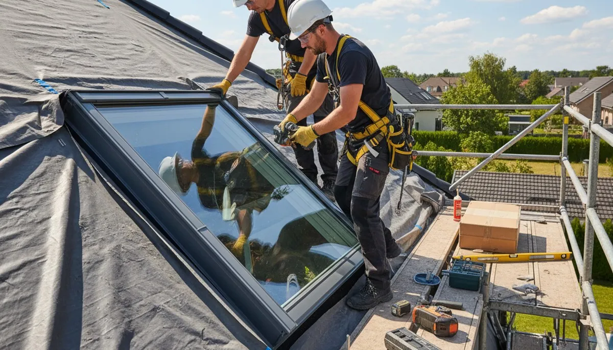 Skylight installation in San Antonio, TX by FX Remodeling & Exteriors, adding natural light to the home