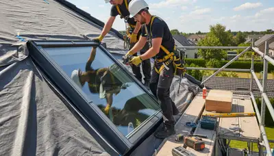 Skylight installation in San Antonio, TX by FX Remodeling & Exteriors, adding natural light to the home