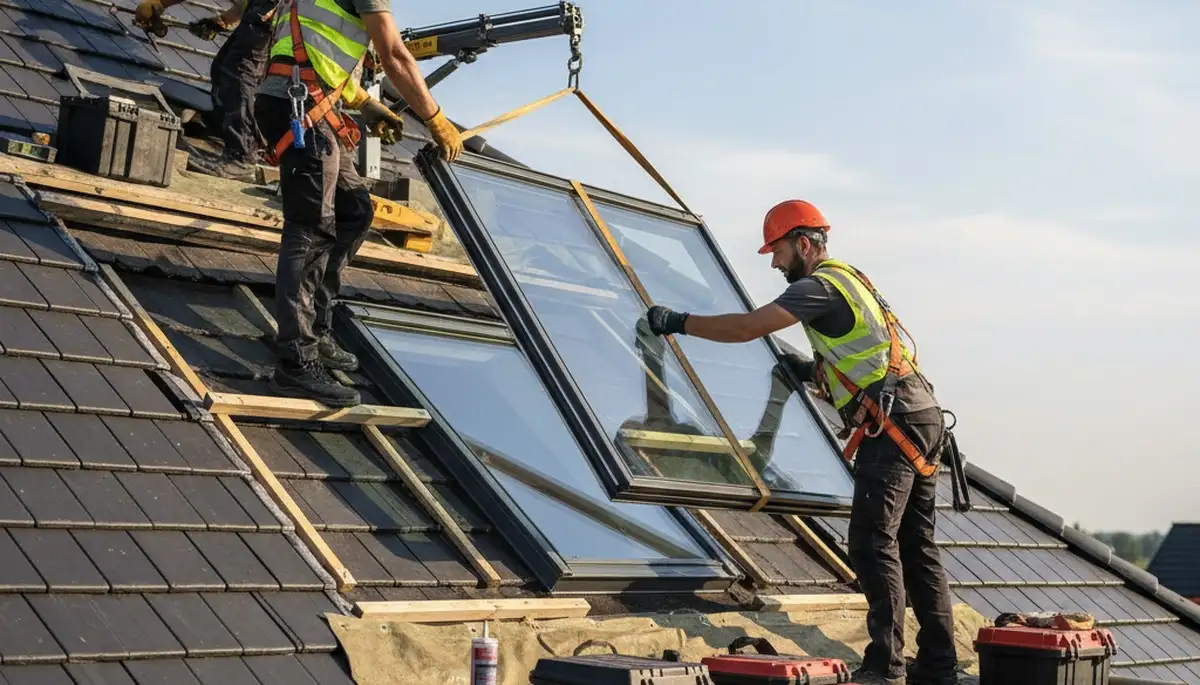 Skylight installation in San Antonio, TX by FX Remodeling & Exteriors for homesiding services