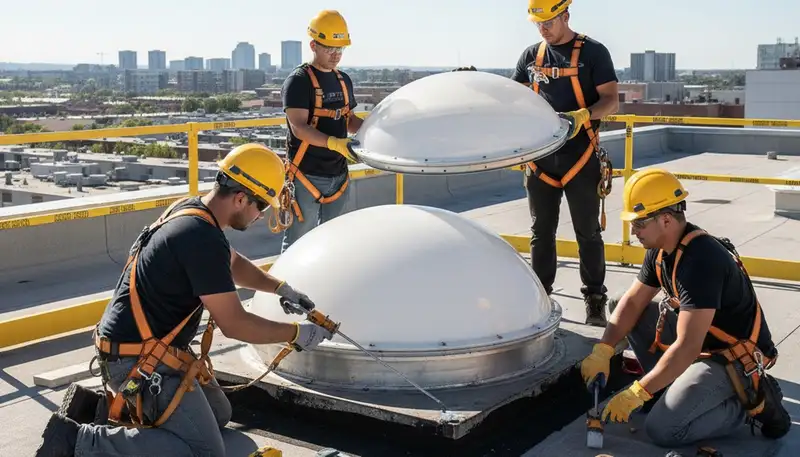 Skylight repair service in San Antonio, TX for homes and businesses by FX Remodeling & Exteriors