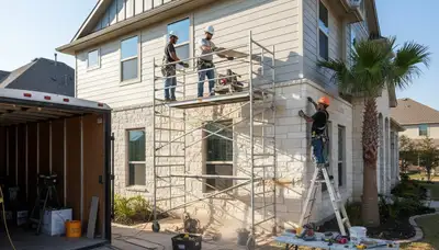 San Antonio, TX siding contractor for professional home siding installation and replacement