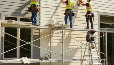 Vinyl siding installation on a San Antonio, TX home for durable, weather-resistant exterior protection