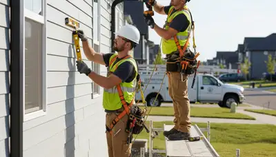 Vinyl siding repair on a San Antonio, TX home by FX Remodeling & Exteriors