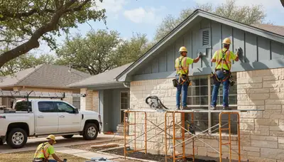 San Antonio, TX siding contractor providing professional home siding installation and replacement