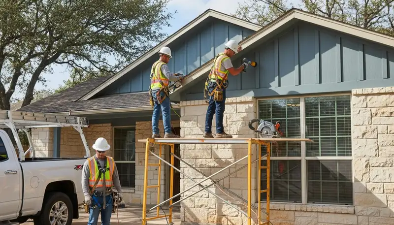San Antonio, TX siding installation by Homes Siding San Antonio for durable home exterior protection